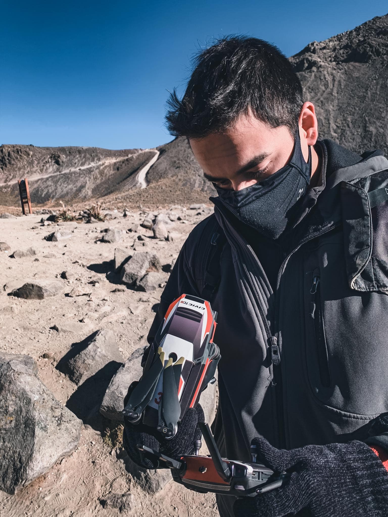 Pablo Yamamoto — piloto de drones en CDMX