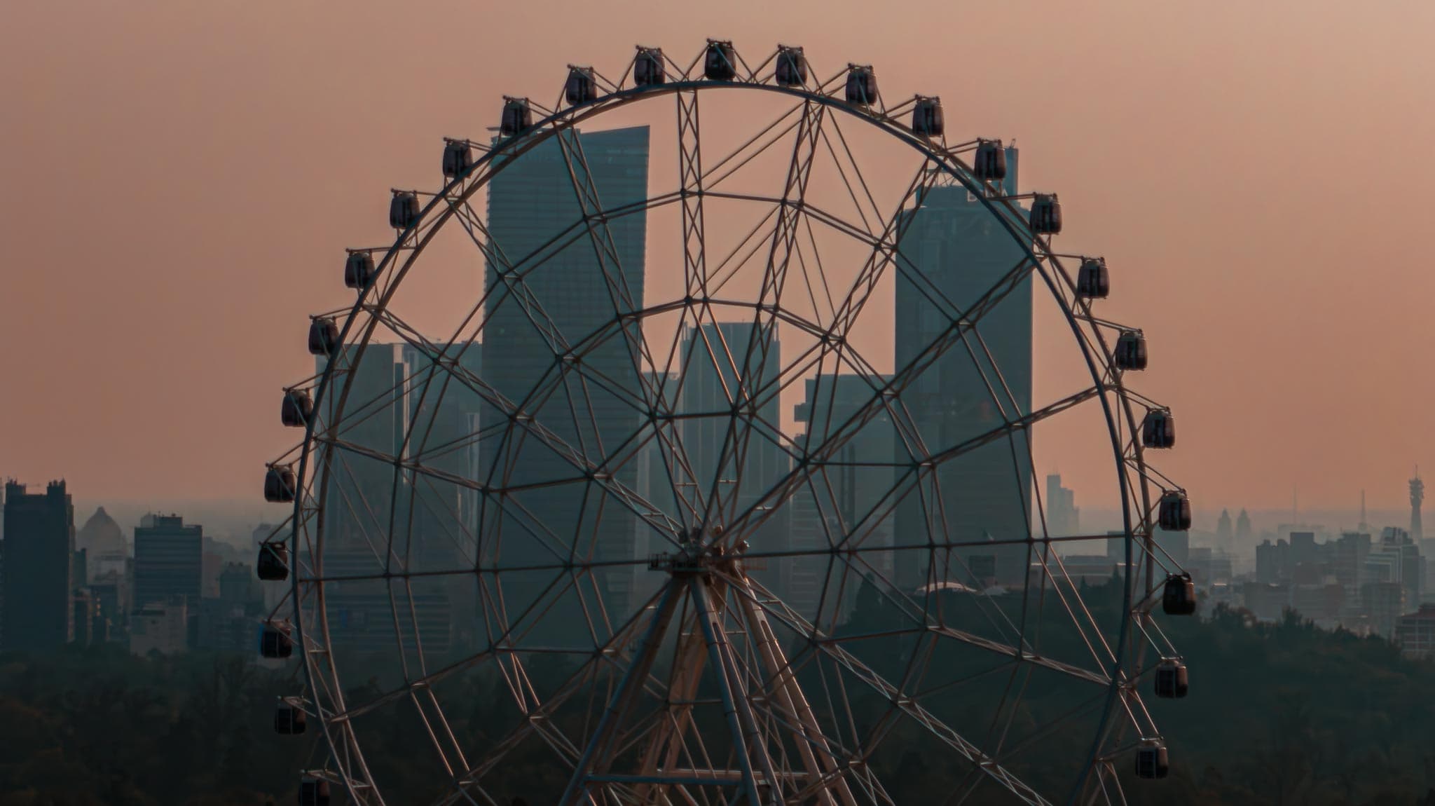 Aztlán · rueda — fotografía aérea con drone de CDMX, 2025