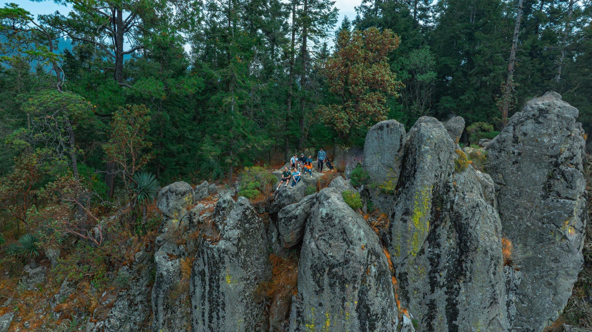 Las Peñas · roca viva — fotografía aérea con drone de Morelos, 2022