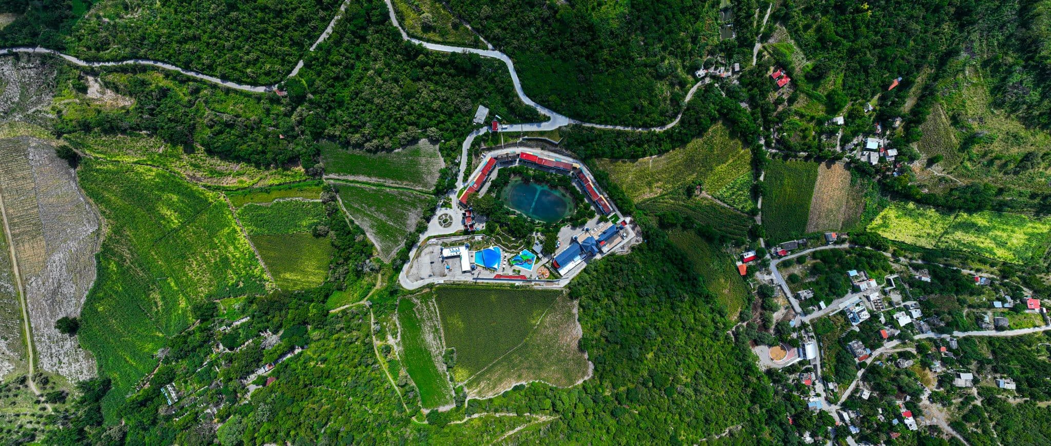 Parque Acuático · valle — fotografía aérea con drone de Morelos, 2024