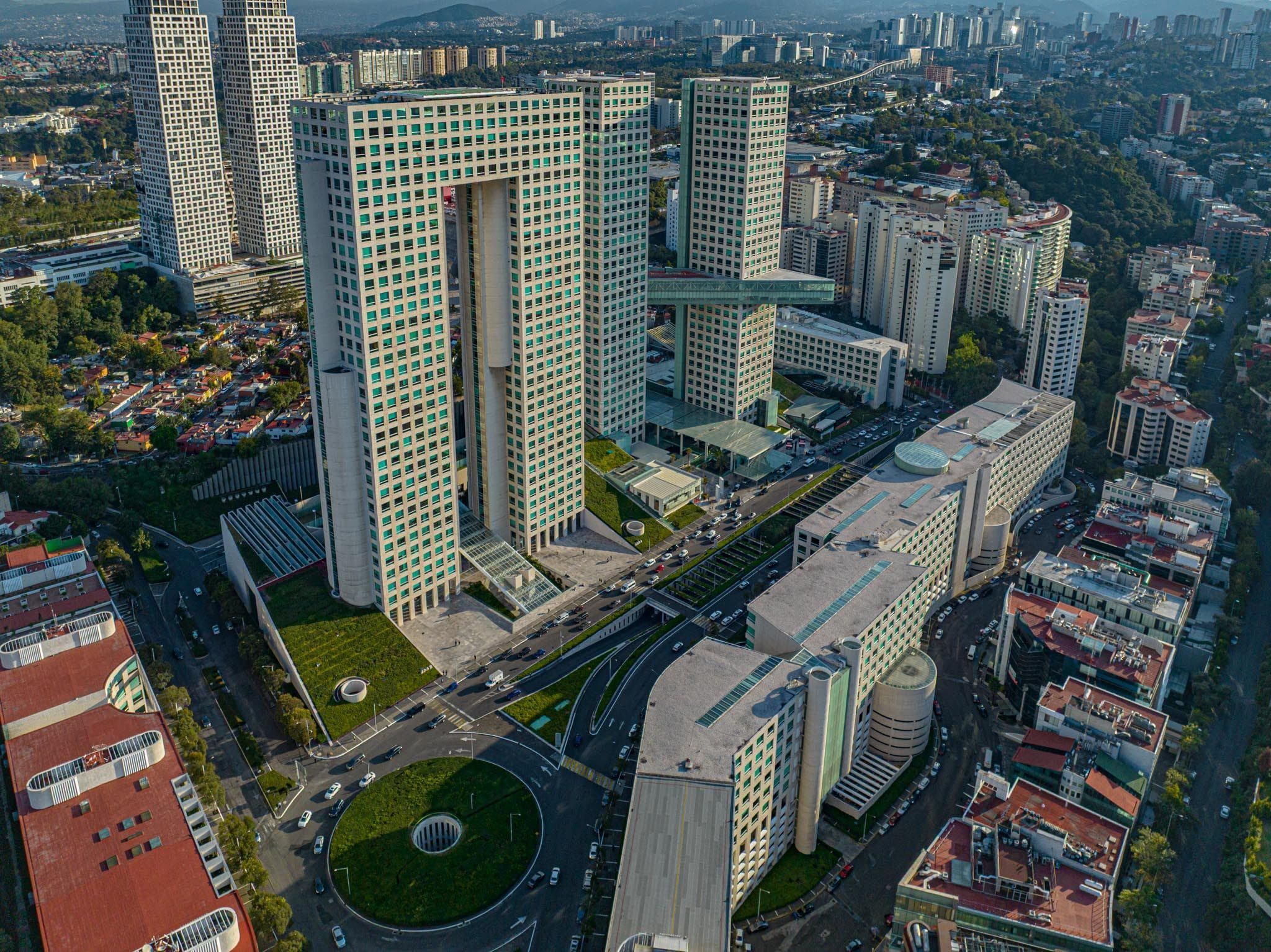 Parques Polanco — fotografía aérea con drone de CDMX, 2024
