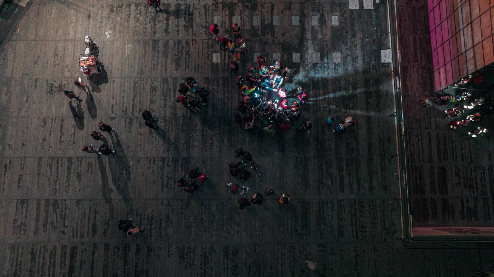 Zócalo · 15 Septiembre — fotografía aérea con drone de CDMX, 2022